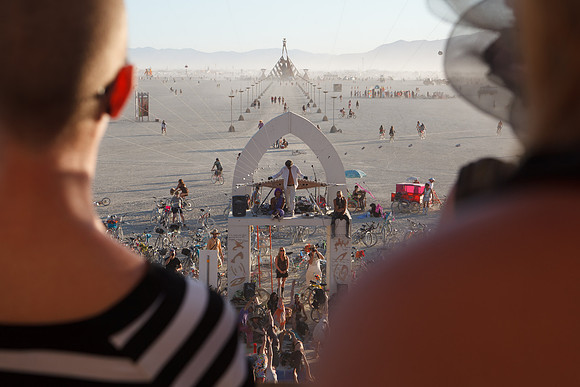 Temple Harp Player